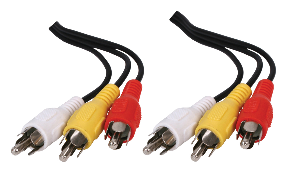 Cavo Audio Video 3 X RCA M/M 10 M - GOOBAY - ICOC 3RCA-100