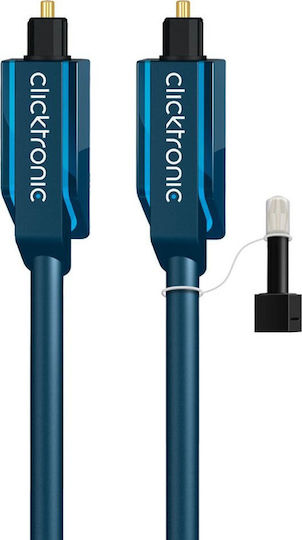 Clicktronic 70368 2m TOS male Optical Cable Blue (70368)