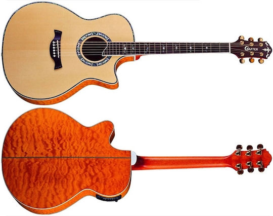 Crafter Ακουστική Κιθάρα GAE-33 Cutaway Natural
