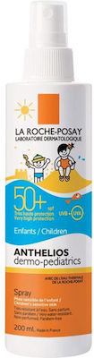 La Roche Posay Αδιάβροχο Βρεφικό Αντηλιακό Spray Anthelios Dermo-Pediatrics για Πρόσωπο & Σώμα SPF50+ 200ml