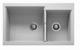 Carron Phoenix 4205 Drop-In Kitchen Granite Sink L86xW51cm White