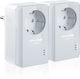 TP-LINK TL-PA4010P KIT v1 Powerline Double Wired with Passthrough Socket and Ethernet Port