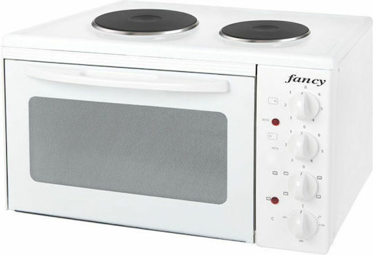 Fancy Elektrisches Backöfen & Kochplatten Kochnische 31lt mit 2 Kochfelder