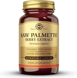 Solgar Saw Palmetto Berry Extract 60 κάψουλες Solgar Saw Palmetto Berry Extract 60 κάψουλες