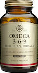 Solgar Omega 3 6 9 Fish, Flax, Borage Ιχθυέλαιο 60 μαλακές κάψουλες