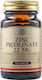 Solgar Zinc Picolinate 22mg 100 ταμπλέτες
