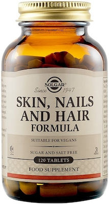 Solgar Skin, Nails And Hair Formula 120 Registerkarten