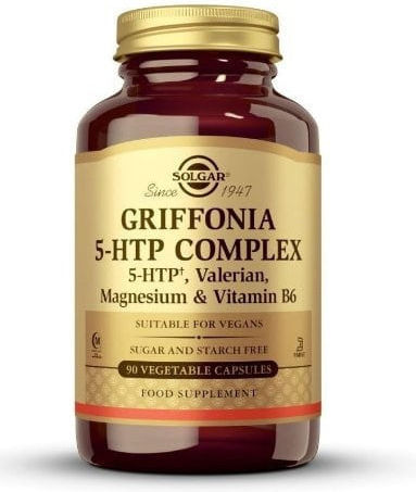 Solgar 5-HTP 90 Φυτικές Κάψουλες Unflavoured