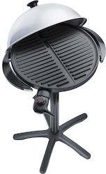 Steba With Legs 1800W Electric Grill with Lid and Adjustable Thermostat 40cmx40cmcm