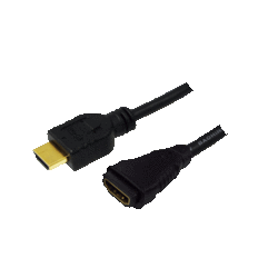 LogiLink CH0058 HDMI 1.4 HDMI male - HDMI female 5m Μαύρο (CH0058)