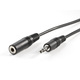 Roline Audio Cable 3.5mm Male - 3.5mm Female Black 10m