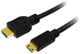LogiLink HDMI 1.4 High Speed 1080p 120Hz Cable HDMI Male - Mini HDMI Male 1m Black