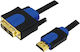 LogiLink Cablu DVI-D - HDMI de sex masculin 5m Negru (CHB3105)