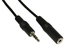 InLine 3.5mm Jack Cable Male to Female Black 5m