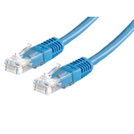 Roline U/UTP Cat.6 Ethernet Network Cable 2m Blue 1pcs