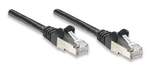 Intellinet U/UTP Cat.6 Ethernet Network Cable 1m Black 1pcs (342049)