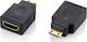 Equip 118914 Μετατροπέας mini HDMI male σε HDMI female 1τμχ