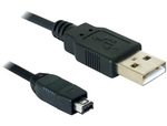 DeLock 1.5m USB 2.0 Cable A-Male to (82208)