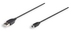 Manhattan USB 2.0 Cable USB-A Male - mini USB-B Male 1.8m (333375)