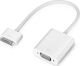 Apple MC552 Μετατροπέας Apple 30-pin female σε VGA female Λευκό 1τμχ