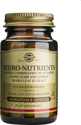 Solgar Neuro Nutrients 30 φυτικές κάψουλες