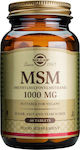 Solgar MSM 1000mg Supplement for Joint Health 60 tabs 033984017337