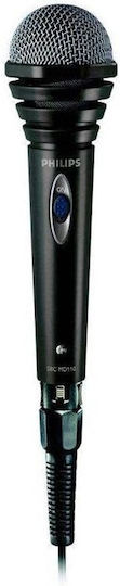Philips Μικρόφωνο Karaoke Ενσύρματo SBCMD110 SBCMD110/00 Μαύρο