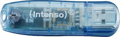 Intenso Rainbow Line 4GB USB 2.0 Stick Μπλε