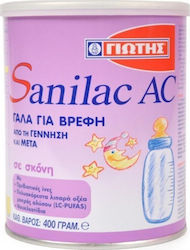 Γιώτης Γάλα σε Σκόνη Sanilac AC για 0m+ 400gr
