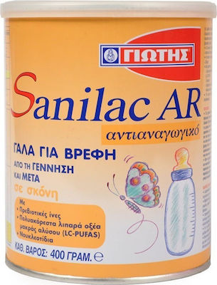 Γιώτης Anti-Reflux Milchnahrung Sanilac AR für 0m+ 400gr