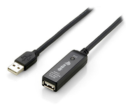 Equip 133311 USB 2.0 USB-A male σε USB-A female 15m