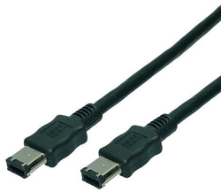 LogiLink Firewire Cable 6-pin male - 6-pin male 3m