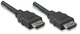 Manhattan HDMI 1.4 High Speed 1080p 120Hz Cable HDMI male - HDMI male 2m Μαύρο