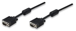 Manhattan Kabel VGA-Stecker - VGA-Stecker Schwarz 10m (317696)