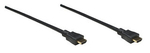 Manhattan HDMI 1.4 Cable HDMI male - HDMI male 3m Black