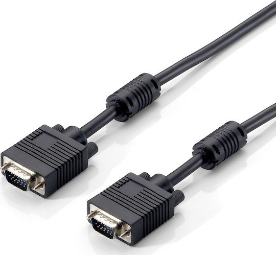 Equip Cablu VGA - VGA Negru 10m (118814)