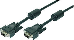 LogiLink Кабел VGA мъжки - VGA мъжки Черен 20м (CV0018)