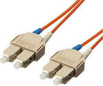 Equip Fiber Optic Cable 5m Orange 1pcs (253325)