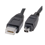 Roline IEEE 1394 Fire Wire cable, 6/4pin, 3m