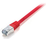 Equip S/FTP Kat.6a Ethernet-Netzwerkkabel 2m Rot 1Stück (605621)