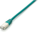 Equip S/FTP Cat.6 Ethernet Network Cable 15m Green 1pcs (605648)