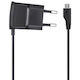 Samsung Încărcător Cu Cablu Încorporat Micro USB Negru (ETA0U10EB)
