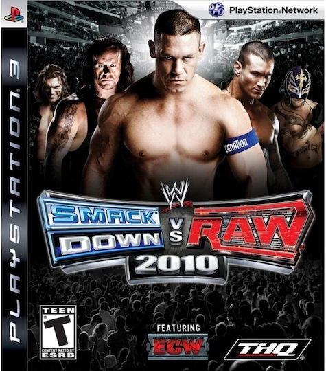 WWE SmackDown vs. Raw 2010 PS3 Game (Used)