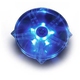 Akasa AK-F1825SM-CB Case Fan 180mm (600rpm / 51.86cfm) with Blue LED and 4-Pin Molex Connection