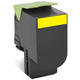 Lexmark 802XY Toner Laser Printer Yellow High Yield Extra High Yield 4000 Pages (80C2XY0)