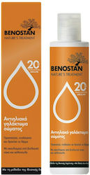 Benostan Sunscreen Milk Sunscreen Cream for the Body SPF20 200ml