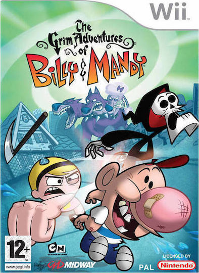 The Grim Adventures Of Billy Mandy Wii Game (Used)