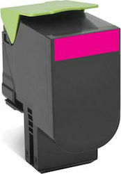 Lexmark 802XM Original Toner Laser Printer Magenta Randament ridicat Randament foarte ridicat 4000 Pagini (80C2XM0)