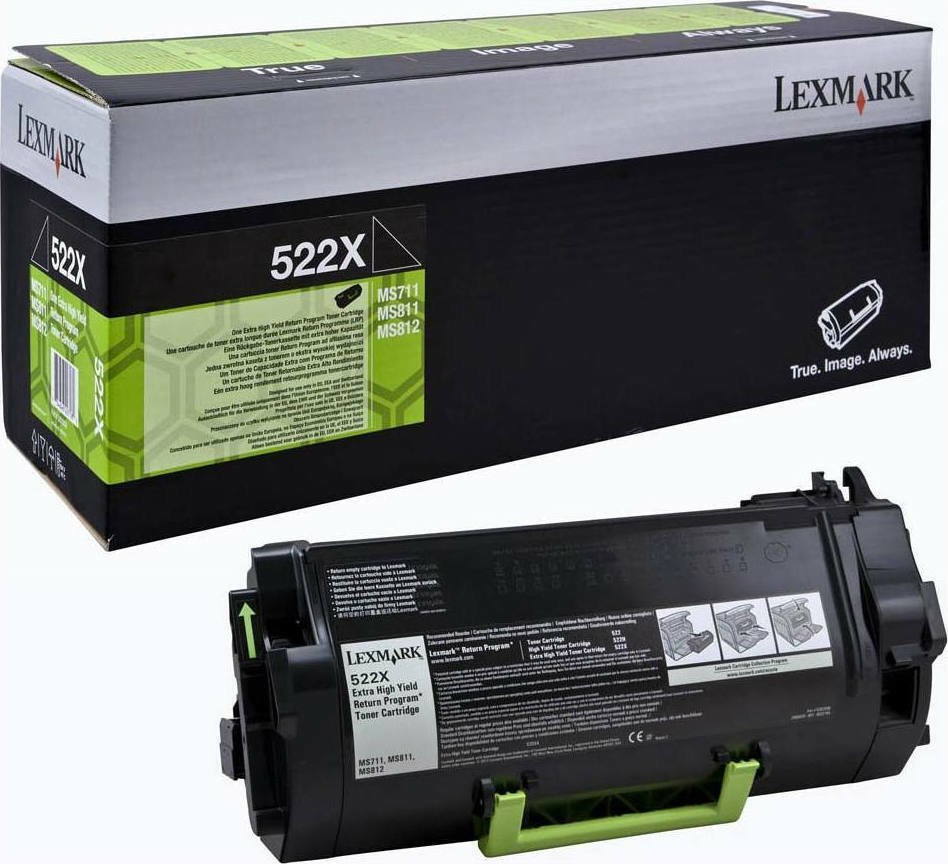 Lexmark 522X Toner Laser Εκτυπωτή Μαύρο Extra High Yield 45000 Σελίδων