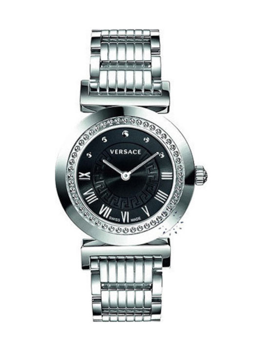 Versace Watch with Silver Metal Bracelet